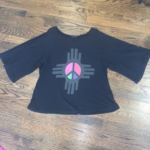 Wildfox Peace Sign Top